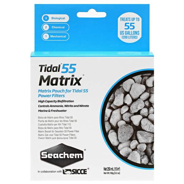 Tidal Matrix Filtermedium